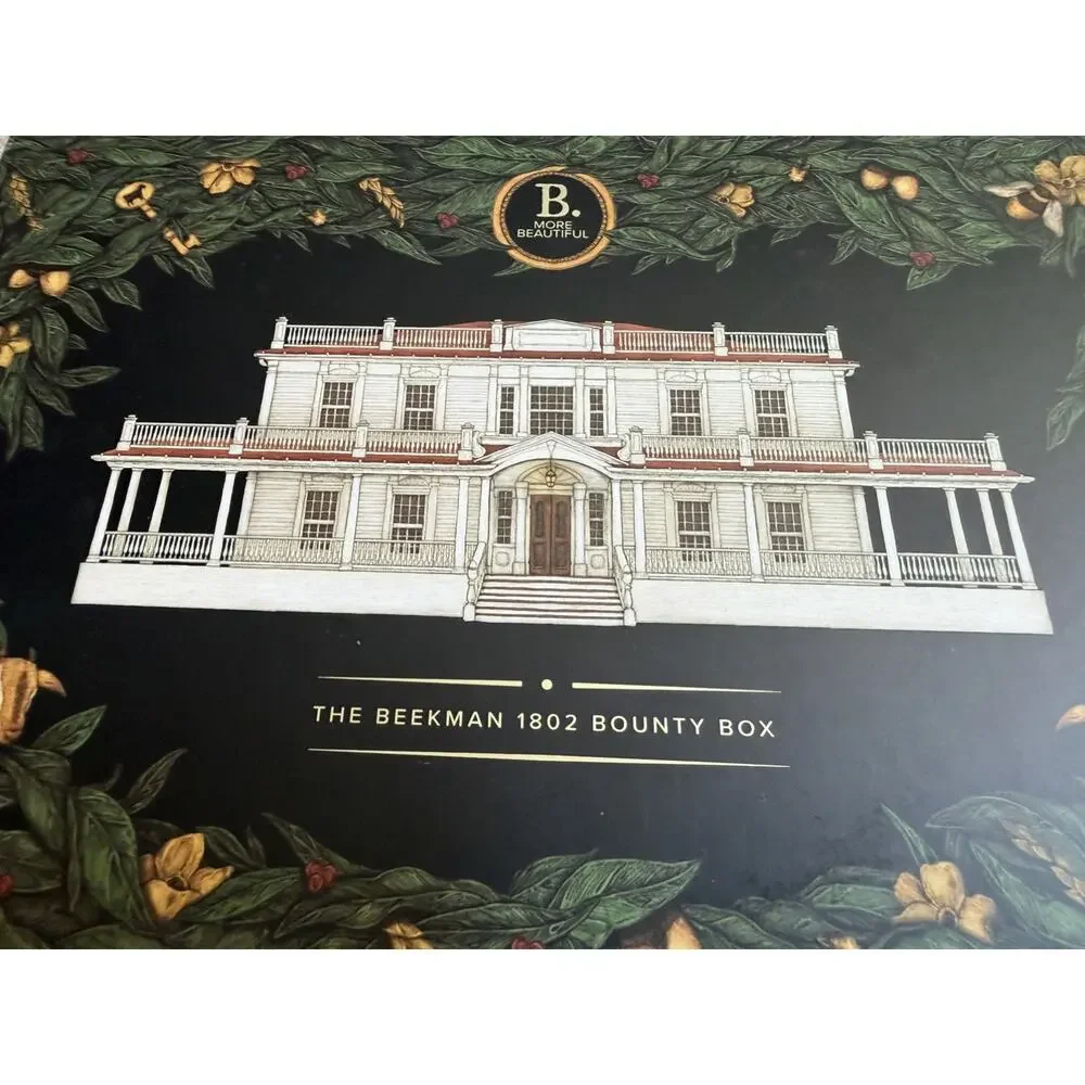The William Beekman 1802 Bounty Box Goat Soap Lotions Cremes Skincare Gift Set